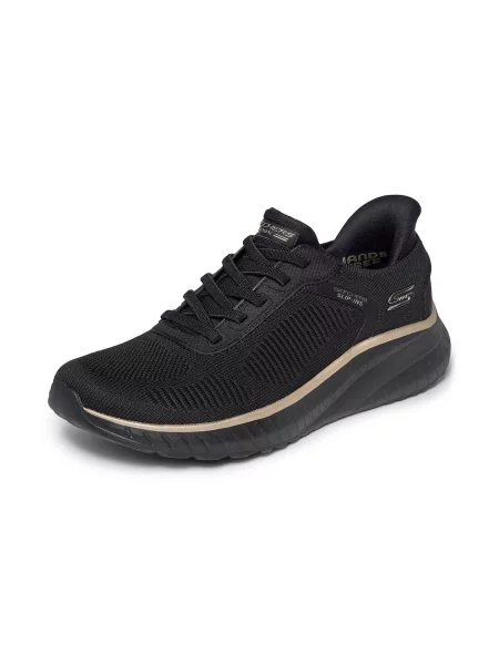 SKECHERS Teniși BOBS SQUAD CHAOS CURRENT MU' negru