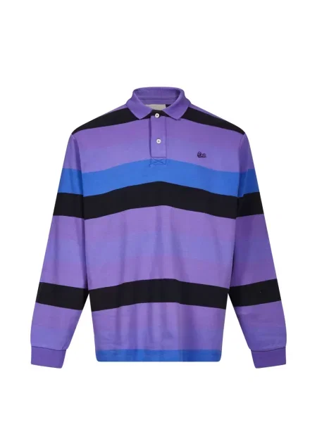 Matlasat tricou polo Erl violet