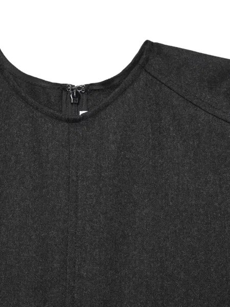 Lung rochie midi Victoria Beckham gri