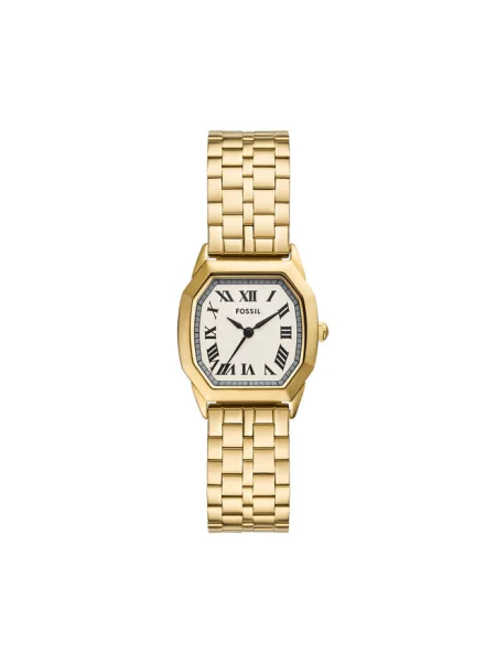 Fossil zegarek złoty żółty