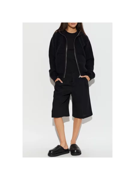 Szorty Rick Owens wełniane biznesowe czarne