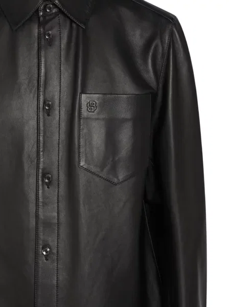 Bőrdzseki Boss fekete