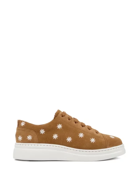 Sneakerși Camper cu model floral maro