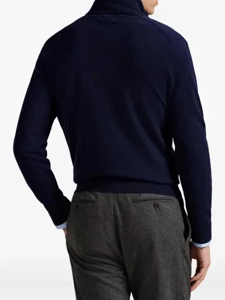 Ριγέ polo Polo Ralph Lauren με κουκούλα με αυτόγραφο λευκό