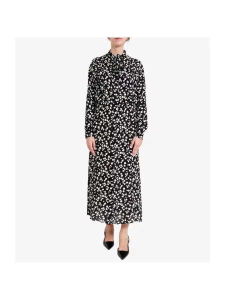 Sukienka maxi Msgm czarna