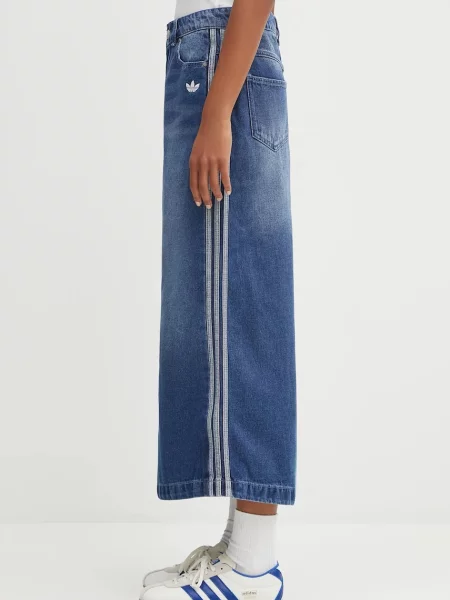 Adidas Fustă de blugi adicolor albastru