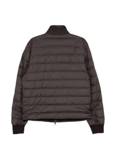 Geacă cu puf Moncler maro
