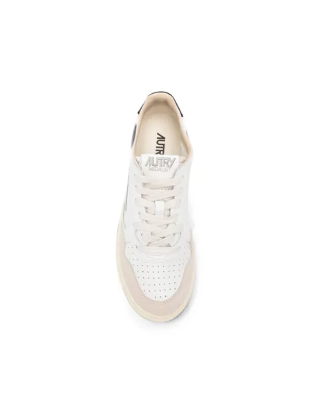 Sneakersy Autry skórzane białe