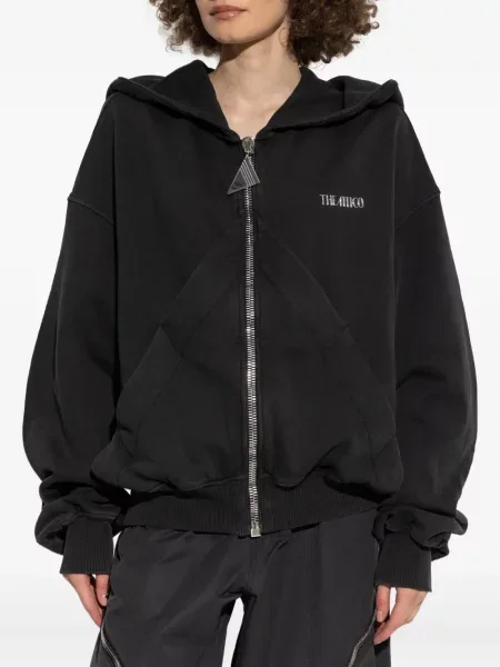 Hanorac cu glugă The Attico negru