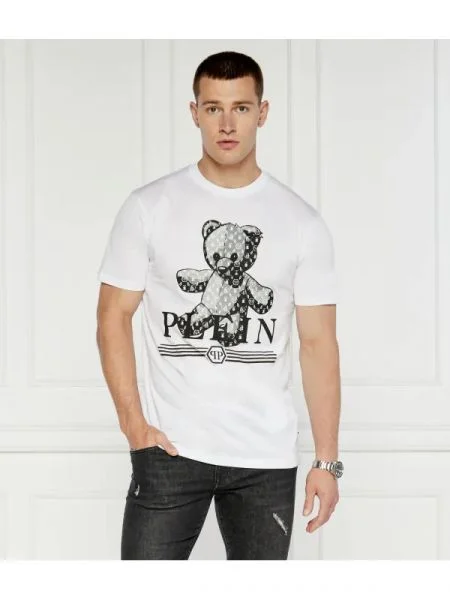 Philipp Plein Póló Tattoo fehér