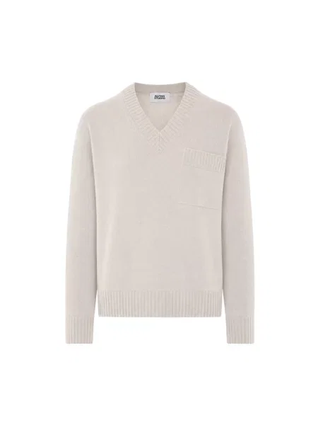 Sweter Alpha Studio wełniany beżowy