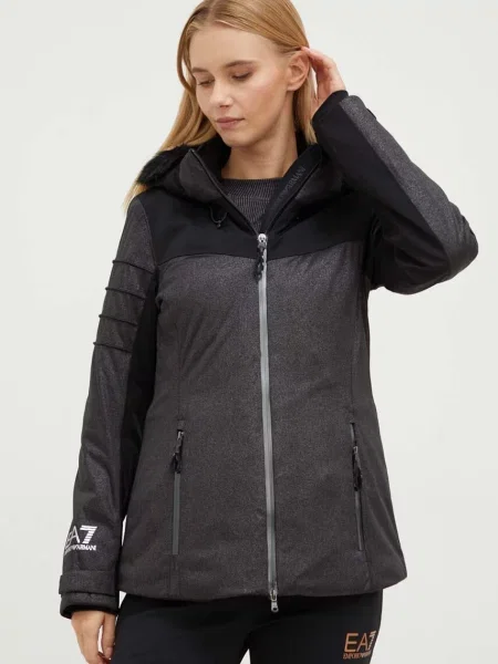 Emporio Armani geaca de schi de iarna negru