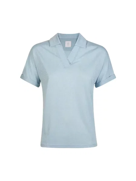 Koszulka polo Eleventy niebieska