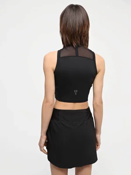 The North Face W Movmynt Tiny Tank Топ Поліестер/еластан чорний