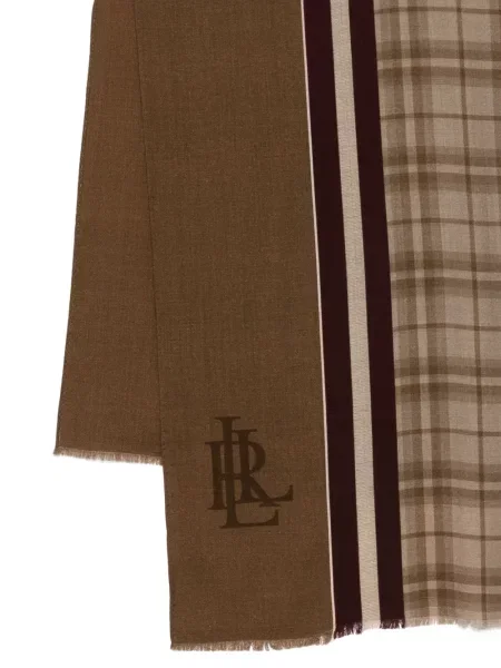 Boxeri Polo Ralph Lauren plisat cu broderie din piele gri