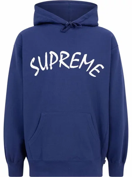 Hanorac cu glugă Supreme albastru