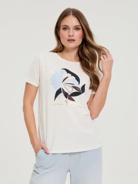 Tricou Marisse alb