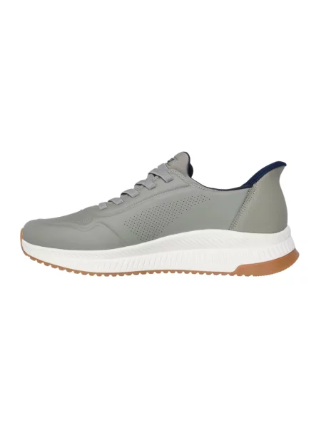 Sneakersy Skechers skórzane zielone