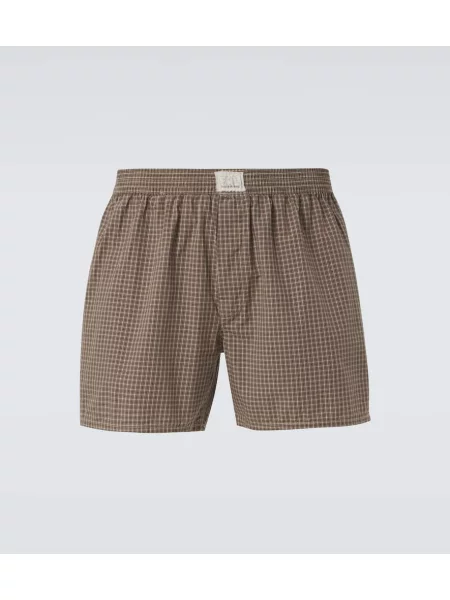 Boksarice Erl s karirastim vzorcem rjava