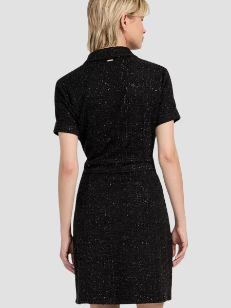 Платье миди Guess черное