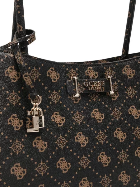 Geantă de mână Guess maro
