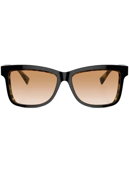 Kvadratne sunčane naočale Brunello Cucinelli smeđa