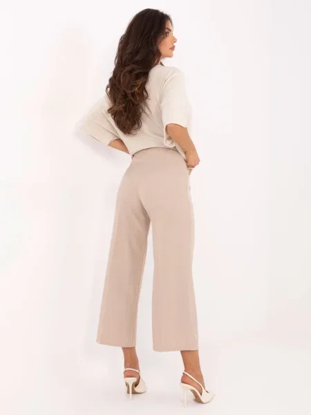 Pantaloni Rue Paris alb