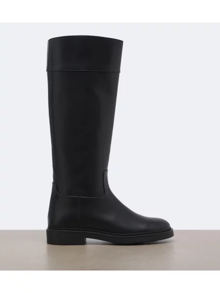 Cizme Aquazzura din piele negru