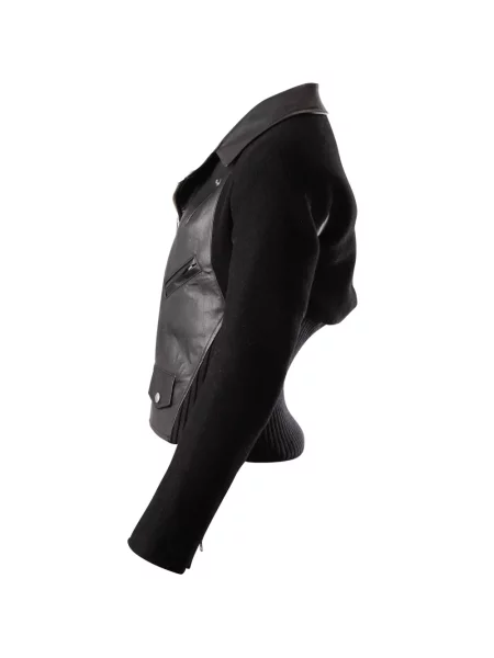 Geanta de piele Junya Watanabe negru