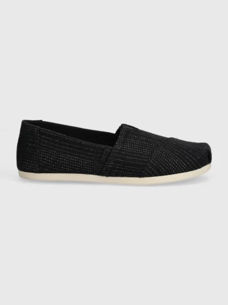 Espadrile Toms Alpargata črna