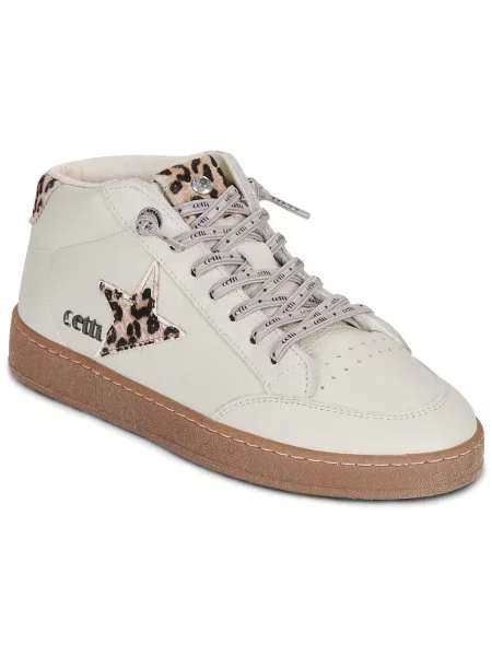 Pantofi Cetti alb