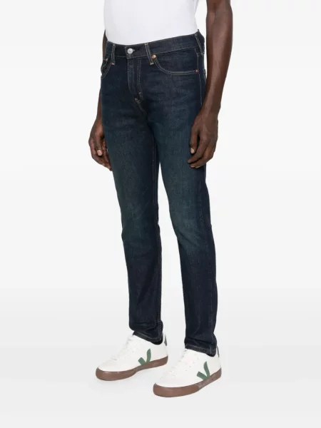 Blugi Levi's® cu 5 buzunare zdrențuiți albastru