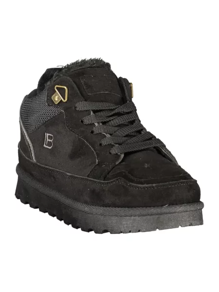 Sneakersy Laura Biagiotti sznurowane czarne