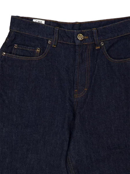 Blugi Casablanca cu broderie albastru