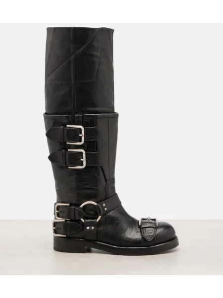 Cizme Dolce&gabbana din piele negru