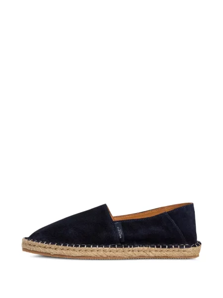 Espadrile Hackett London din piele de căprioară albastru