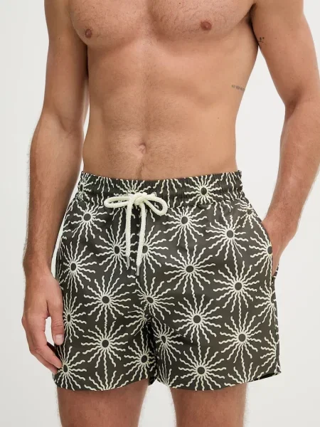 Kratke hlače za kupanje Frescobol Carioca zelena