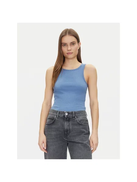 Noisy May Top Maya Tight Fit plava