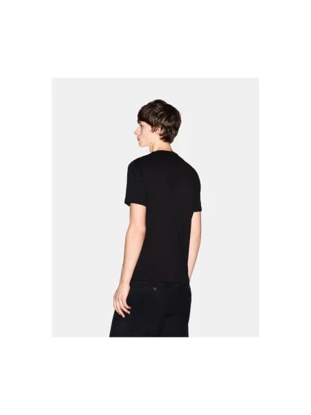 ARMANI EXCHANGE Tricou verde deschis negru