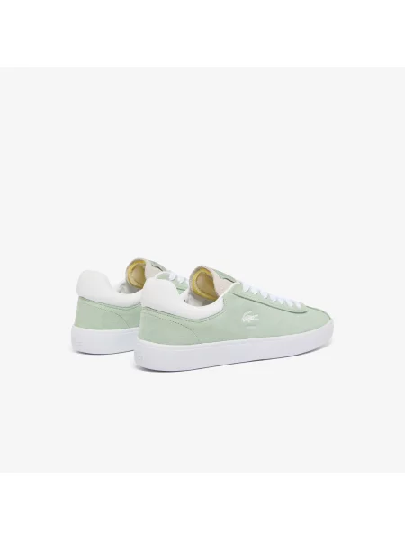 Lacoste Zamszowe Trampki Baseshot biały