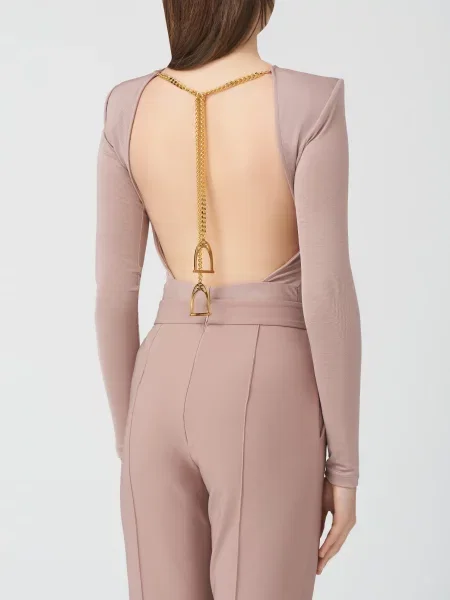 Блуза Elisabetta Franchi рожева