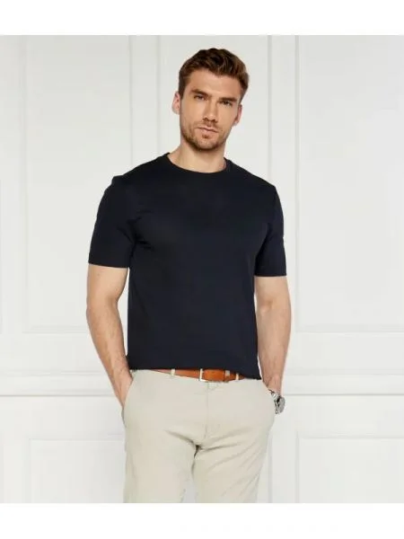 BOSS BLACK Tricou Tiburt negru