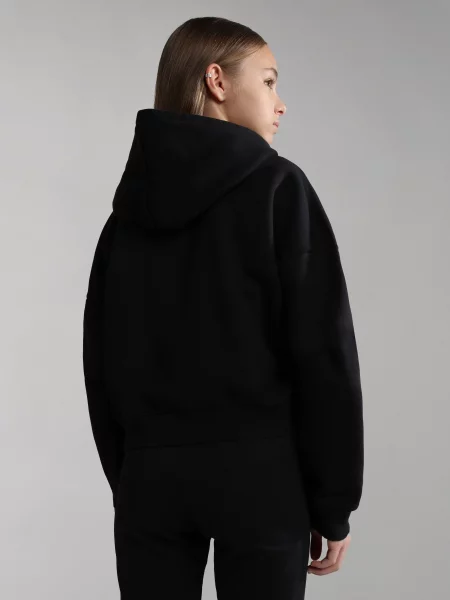 Дитяче Худі Napapijri Kg Burgee Crop чорний