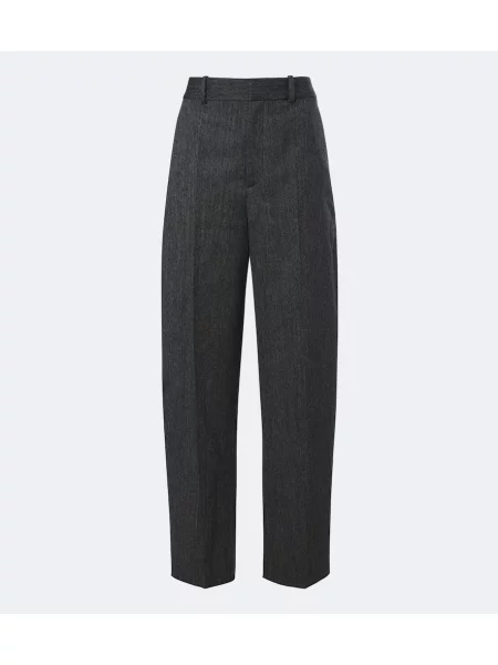 Pantaloni Tod's de lână gri