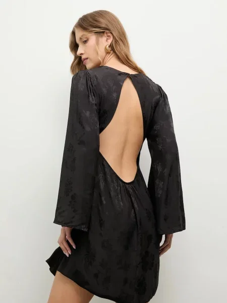 Haljina Answear.LAB mini širi se prema dolje crna