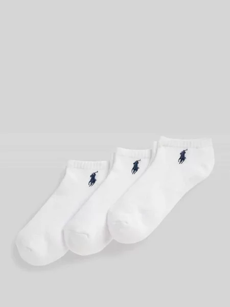Skarpety krótkie Polo Ralph Lauren białe