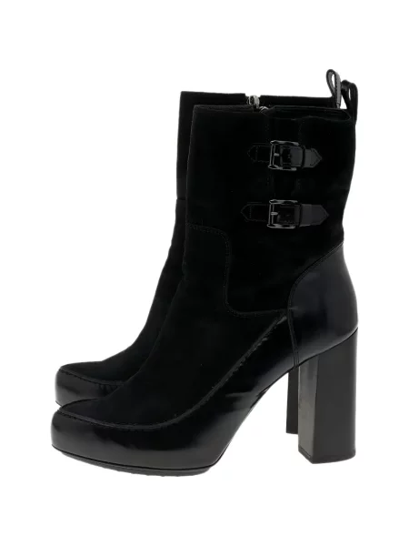Botine Tod's din piele negru