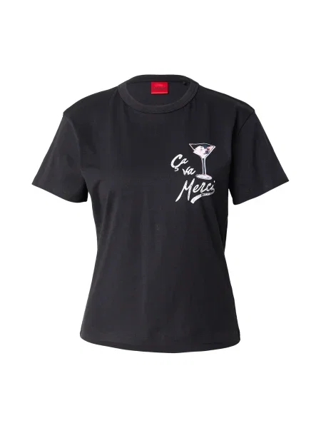 HUGO Tricou negru