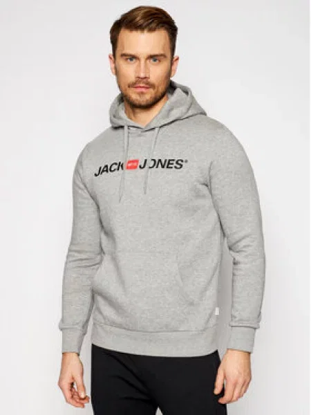 Jack&Jones Світшот Corp Old Logo сірий