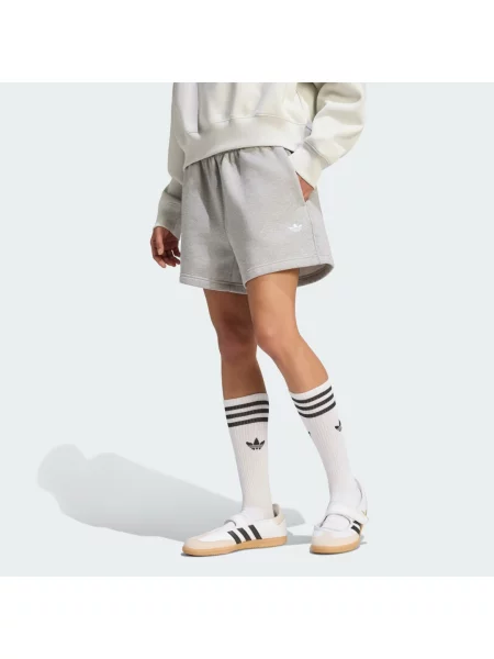 Szorty Essentials Fleece szare